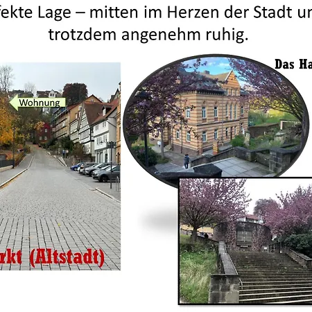 Marktresidenz Eisenach- Stilvolle Maisonette Mit 3 Zimmern Und 2 Baedern * Eisenach