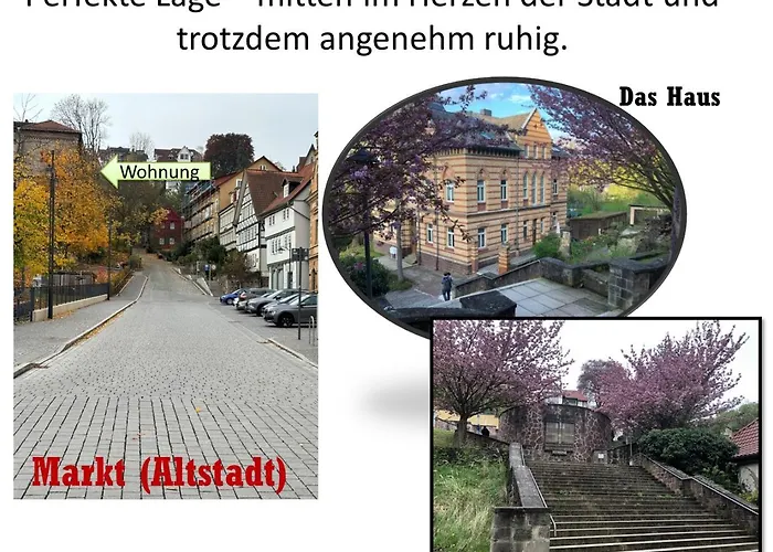 Marktresidenz Eisenach- Stilvolle Maisonette Mit 3 Zimmern Und 2 Baedern * Eisenach